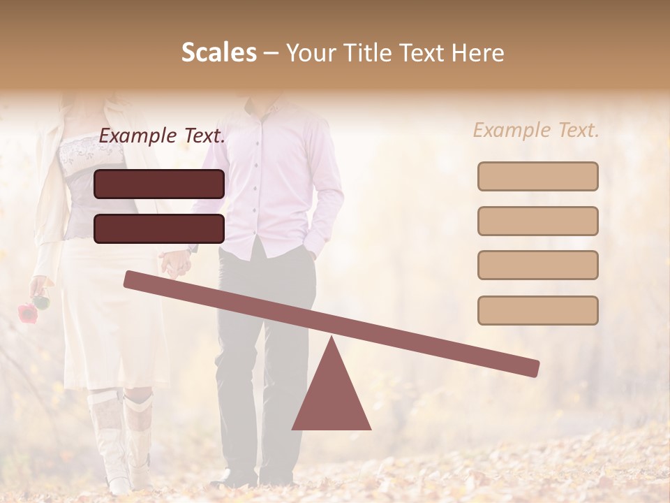 Fall Autumn Walk PowerPoint Template