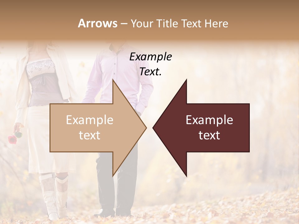 Fall Autumn Walk PowerPoint Template