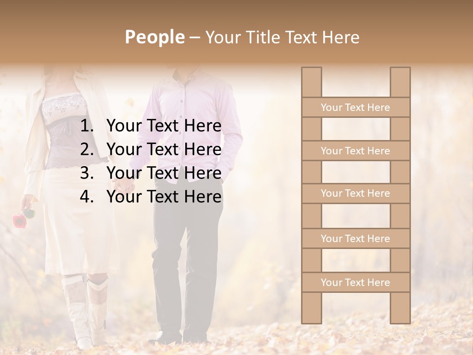 Fall Autumn Walk PowerPoint Template