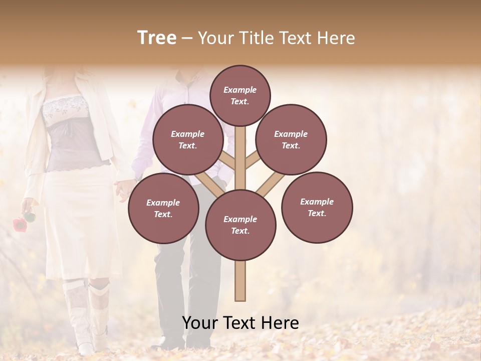 Fall Autumn Walk PowerPoint Template