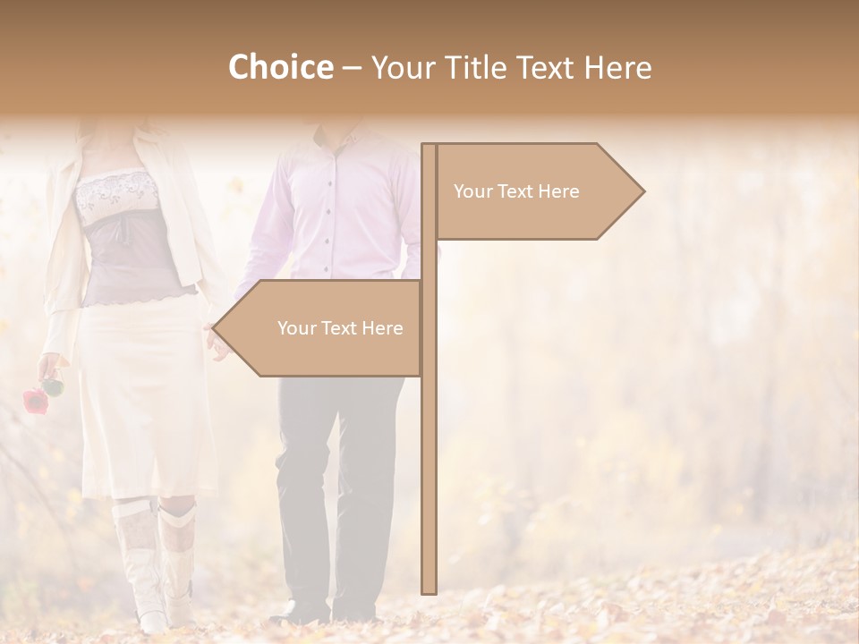 Fall Autumn Walk PowerPoint Template