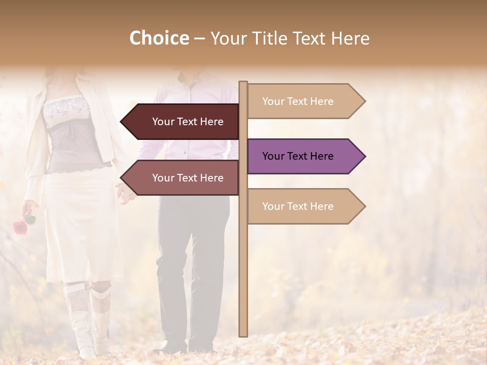 Fall Autumn Walk PowerPoint Template