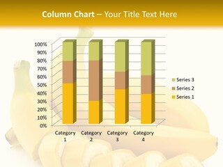 Vitamin Background Banaanas PowerPoint Template