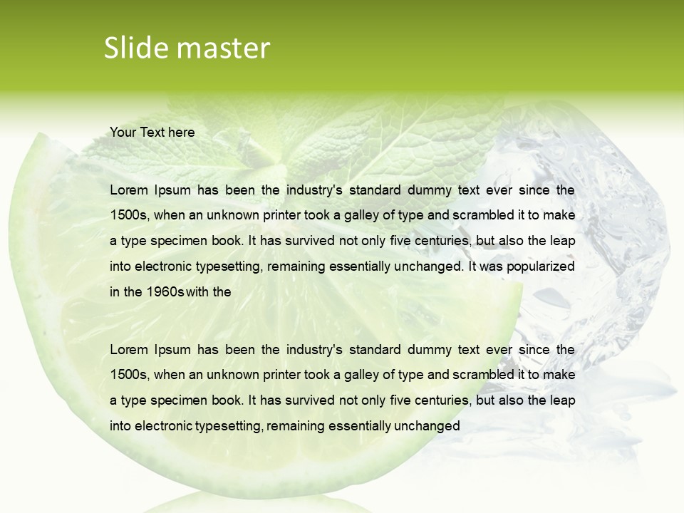 Food Ripe Natural PowerPoint Template