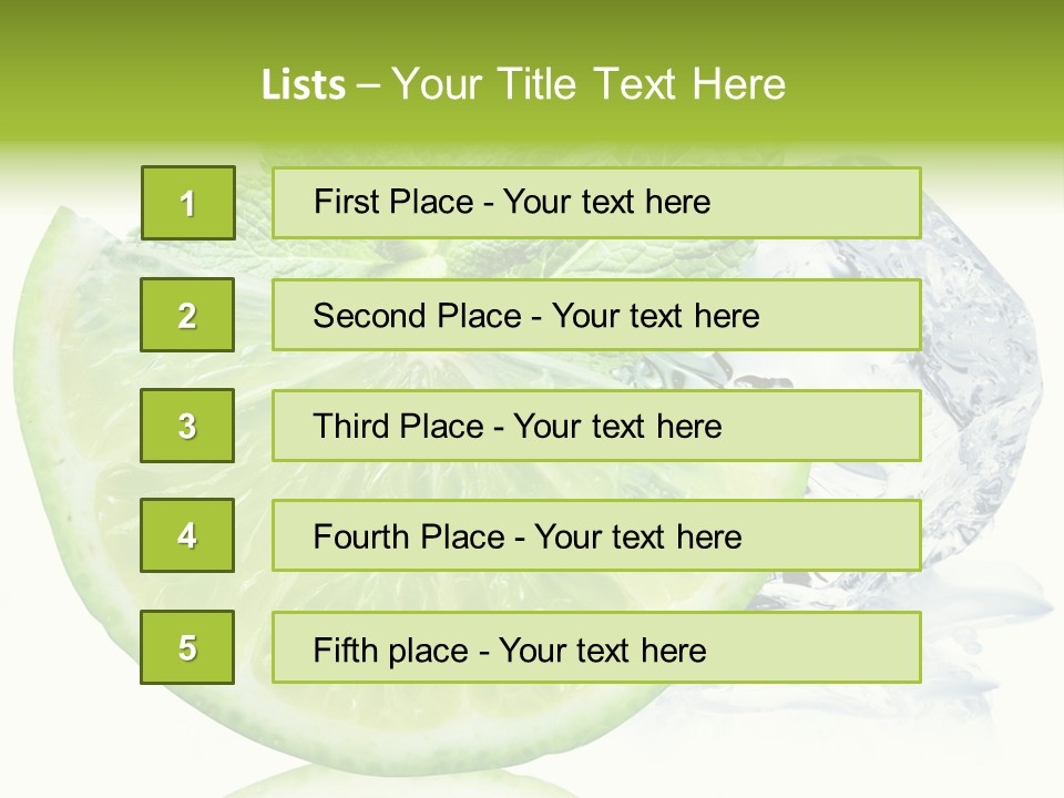 Food Ripe Natural PowerPoint Template
