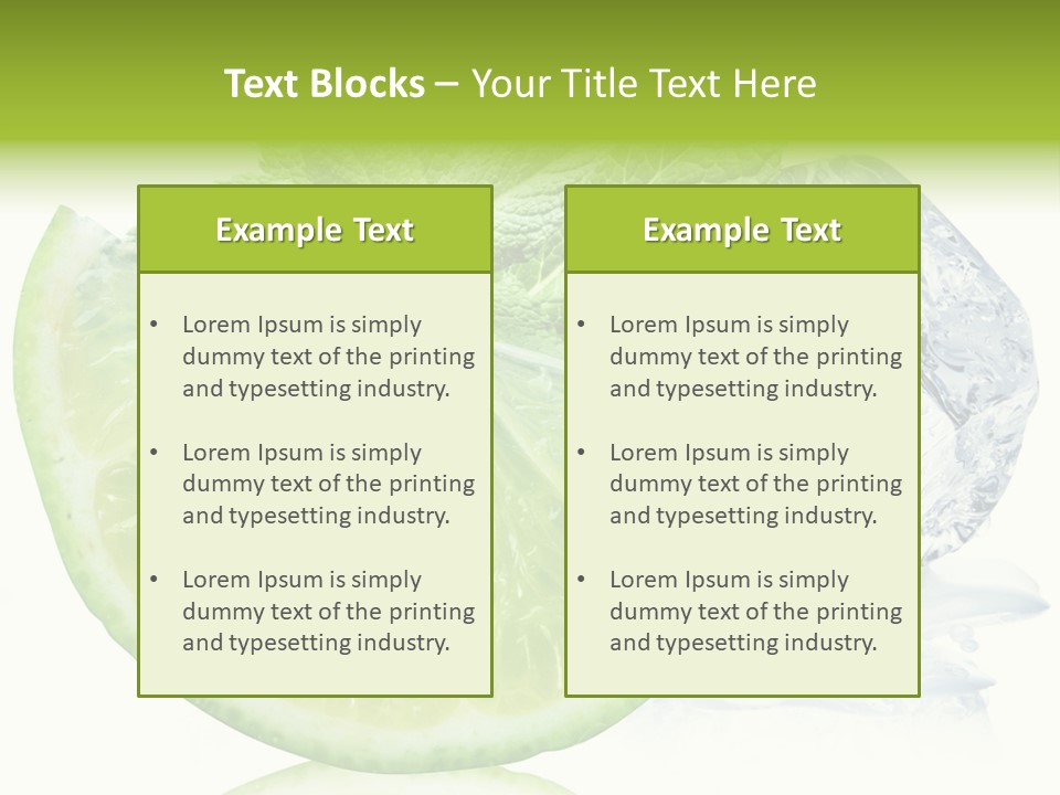 Food Ripe Natural PowerPoint Template