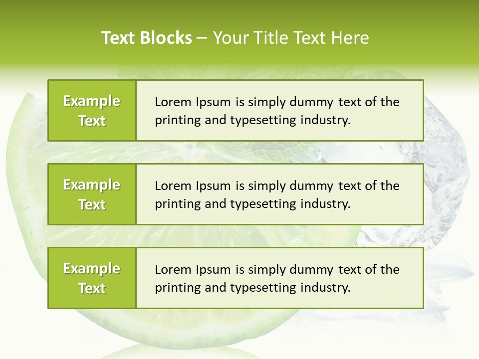 Food Ripe Natural PowerPoint Template
