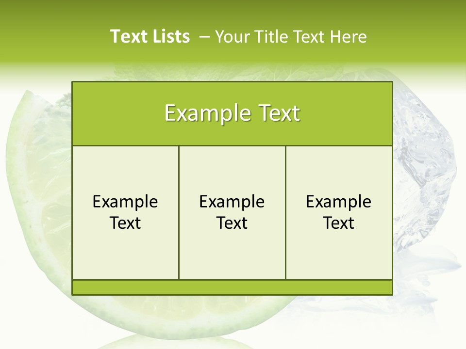 Food Ripe Natural PowerPoint Template