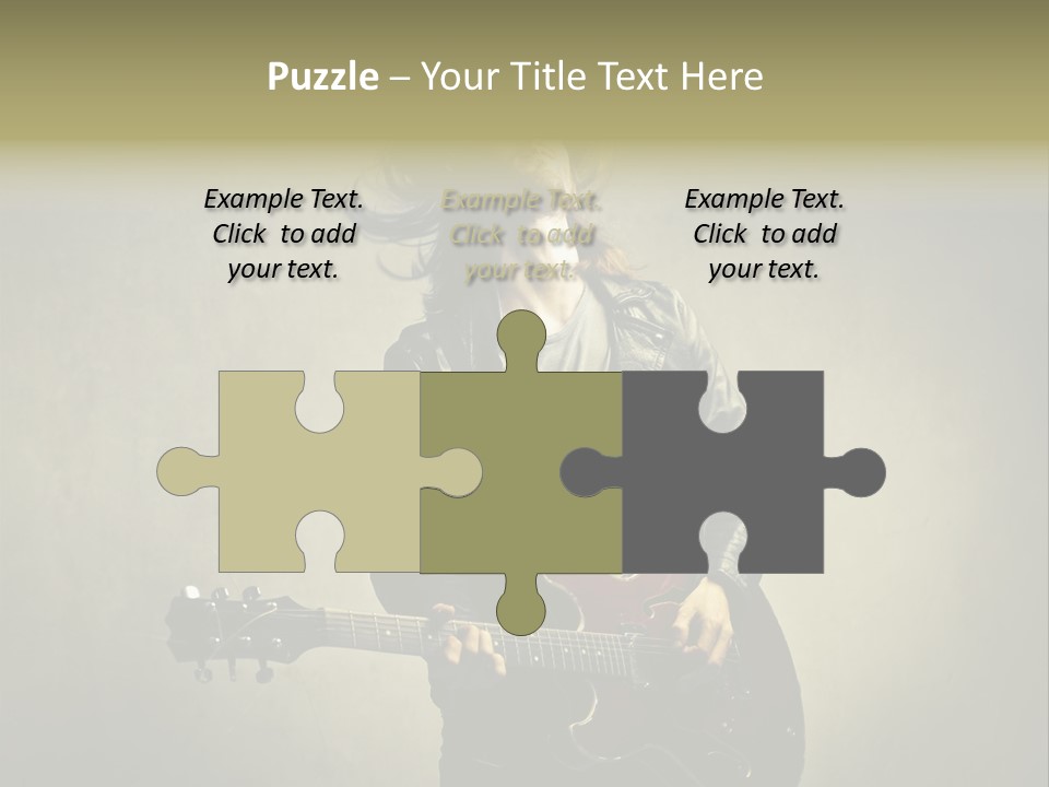 Country Grunge Wall PowerPoint Template