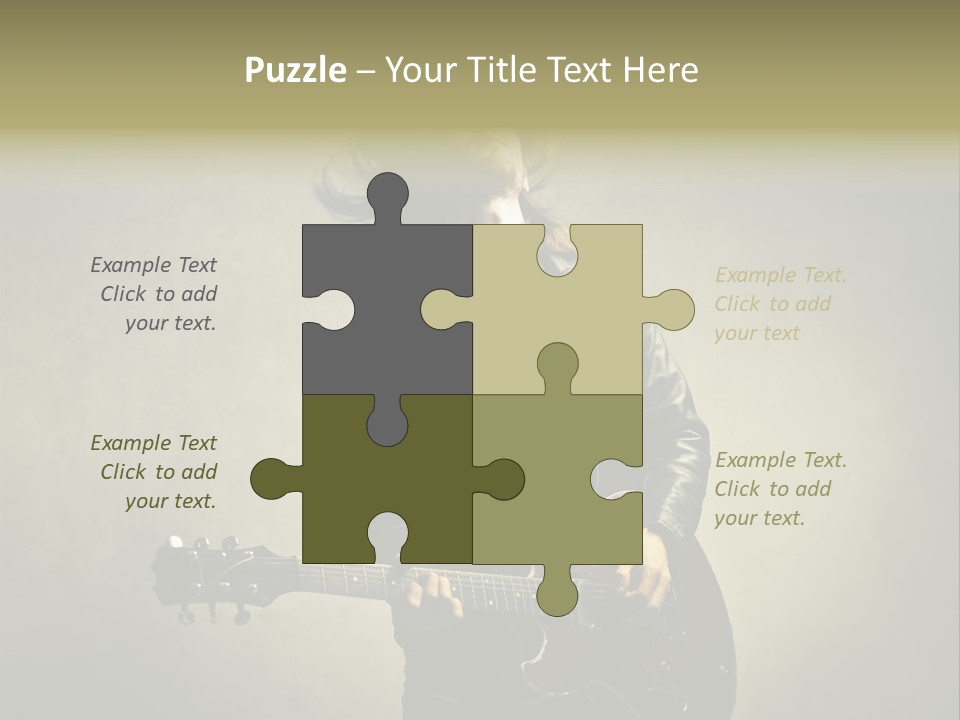 Country Grunge Wall PowerPoint Template