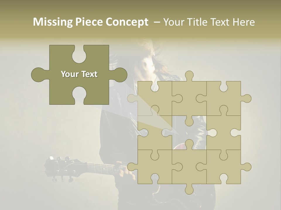 Country Grunge Wall PowerPoint Template