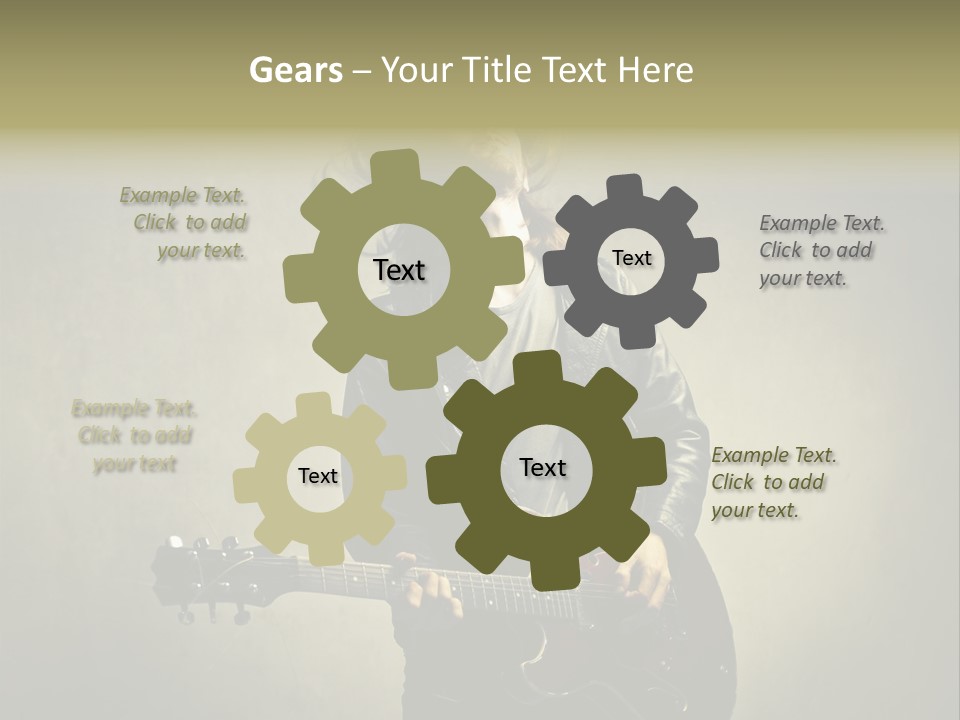 Country Grunge Wall PowerPoint Template