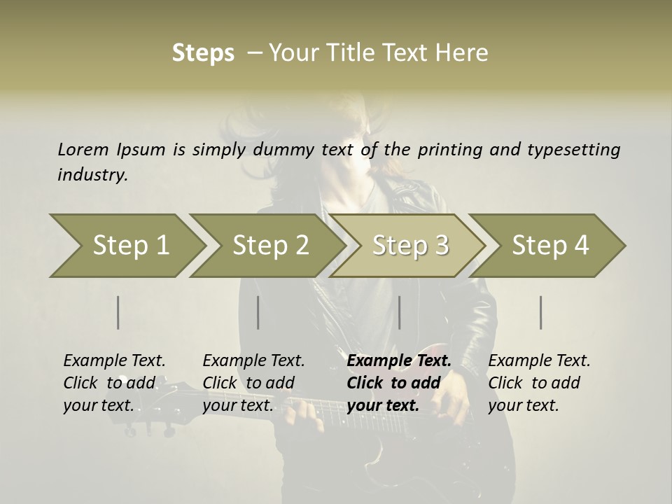 Country Grunge Wall PowerPoint Template