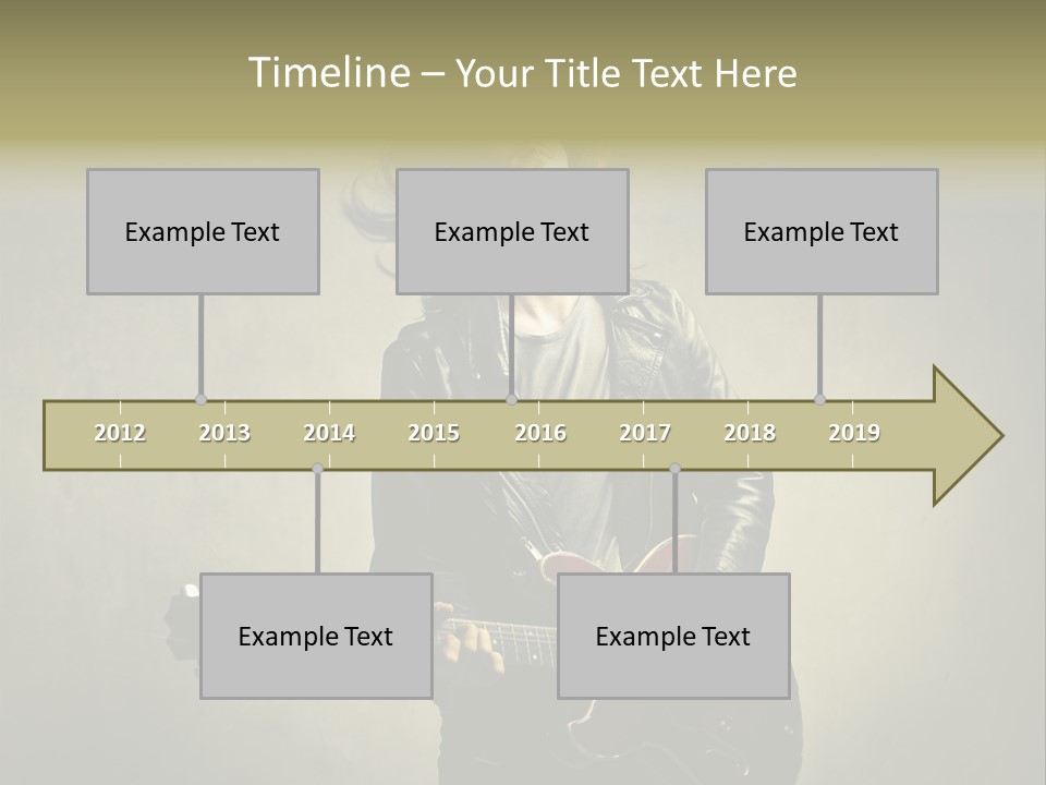 Country Grunge Wall PowerPoint Template