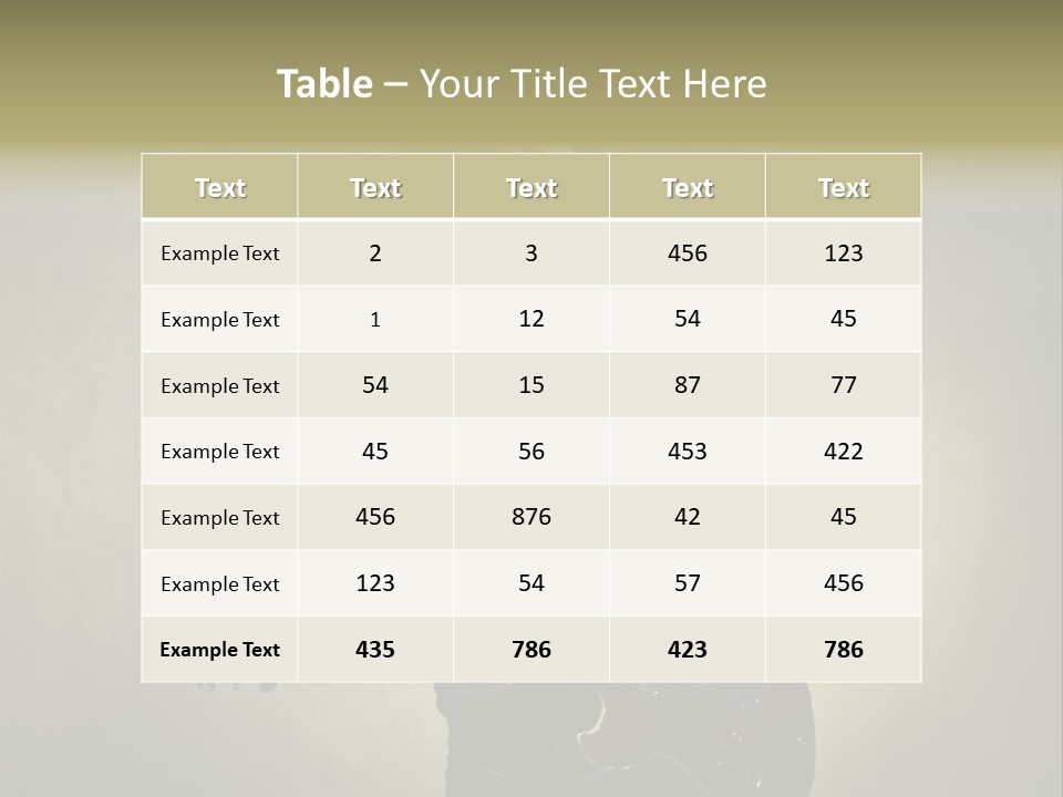 Country Grunge Wall PowerPoint Template