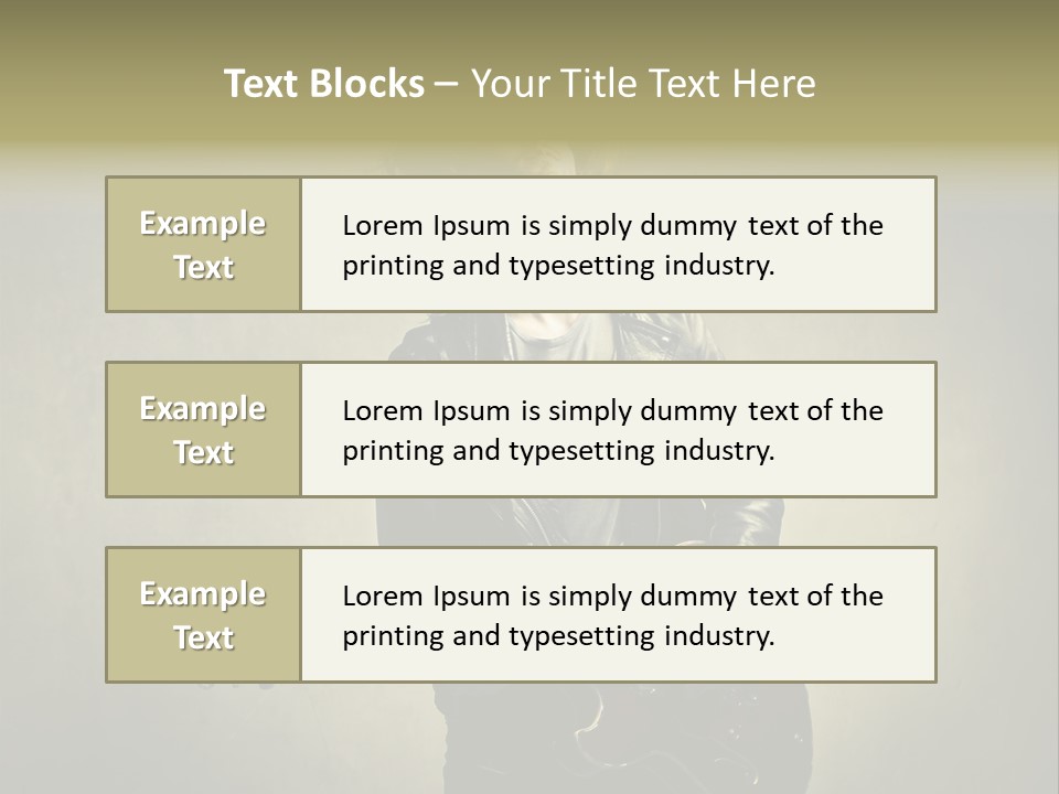 Country Grunge Wall PowerPoint Template