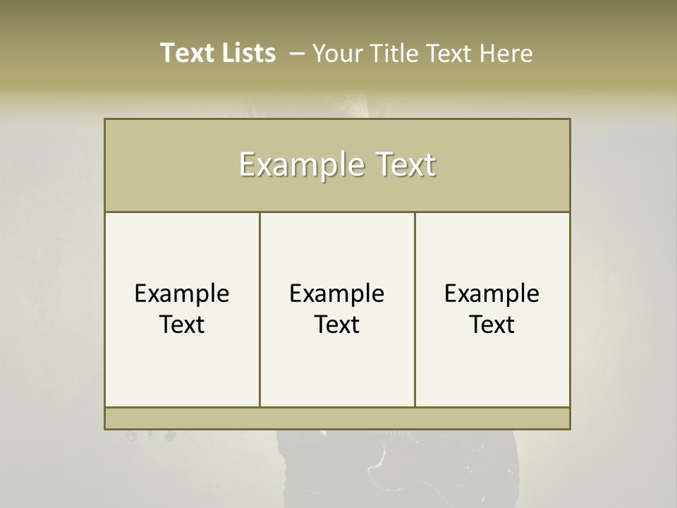 Country Grunge Wall PowerPoint Template
