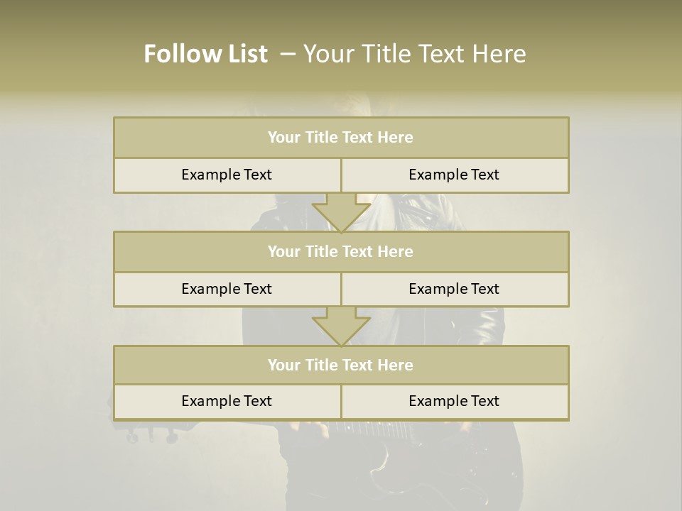 Country Grunge Wall PowerPoint Template