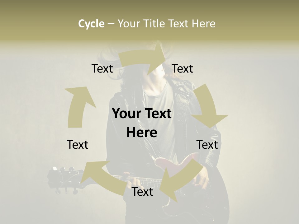 Country Grunge Wall PowerPoint Template