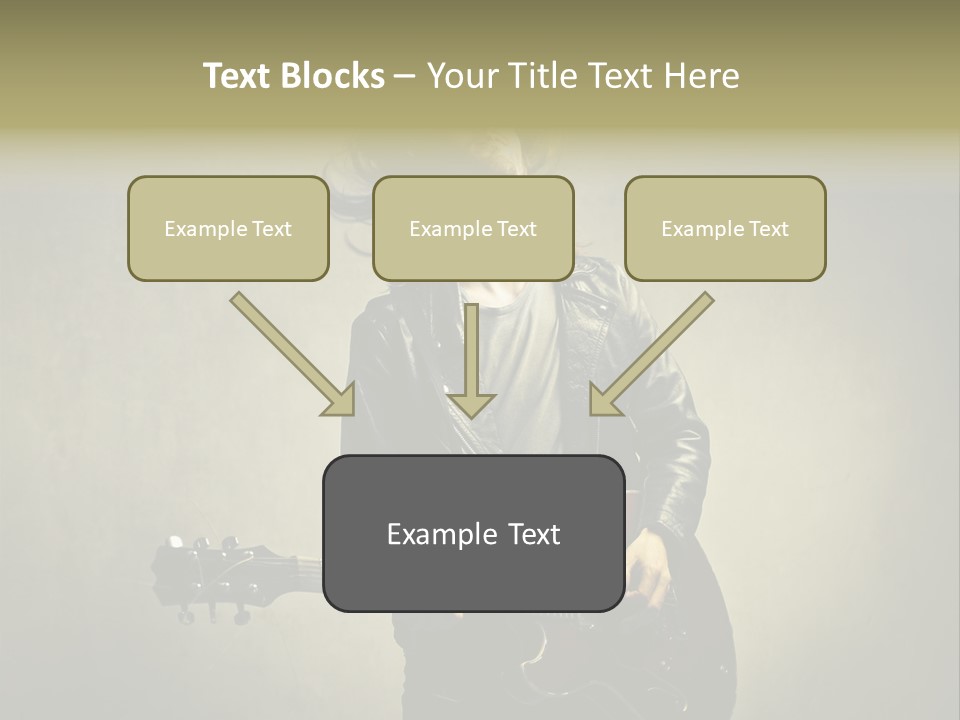 Country Grunge Wall PowerPoint Template