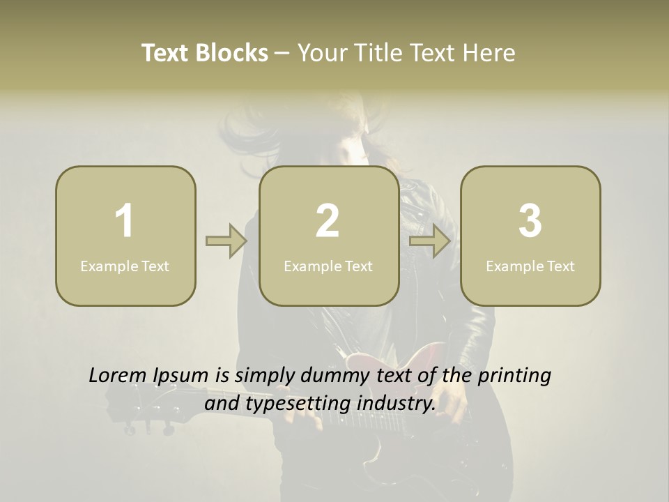 Country Grunge Wall PowerPoint Template