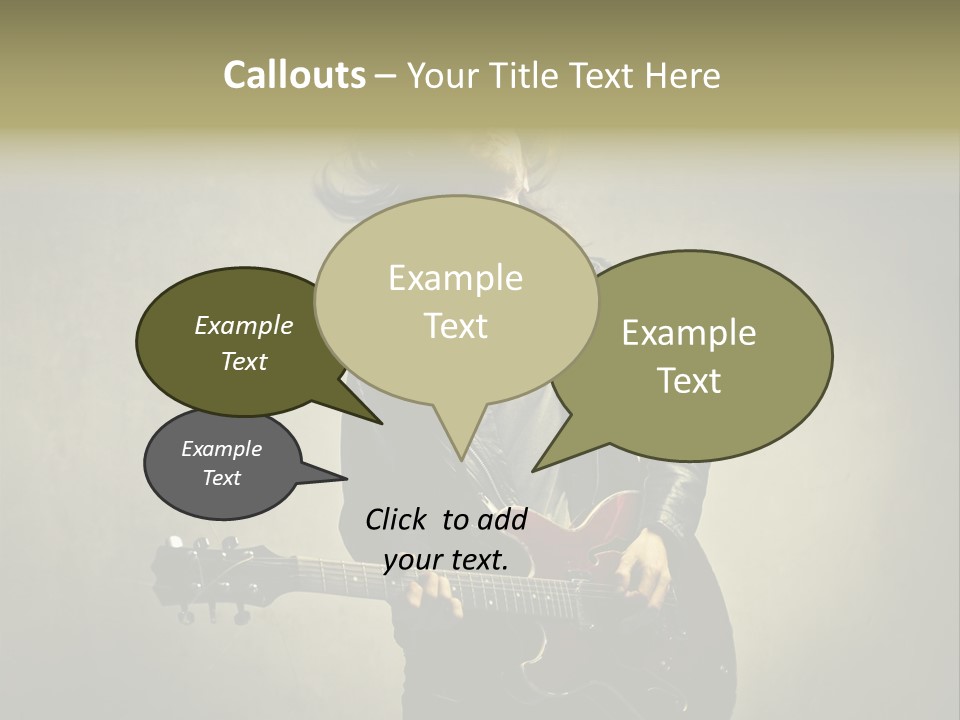 Country Grunge Wall PowerPoint Template