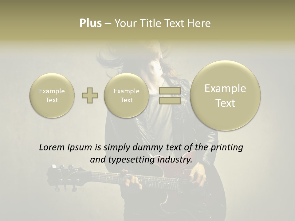 Country Grunge Wall PowerPoint Template