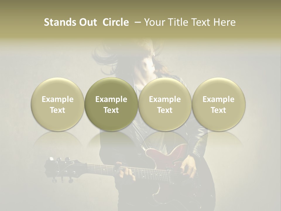 Country Grunge Wall PowerPoint Template