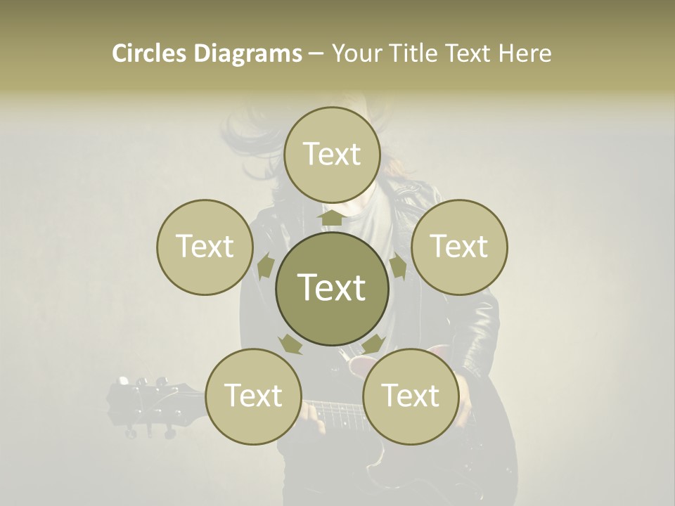 Country Grunge Wall PowerPoint Template