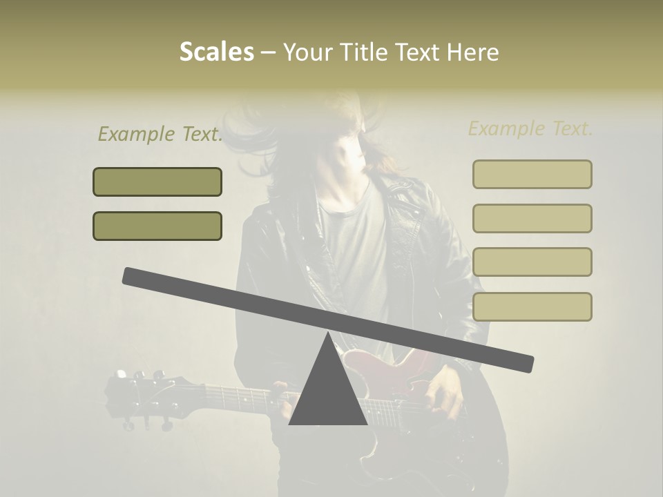 Country Grunge Wall PowerPoint Template
