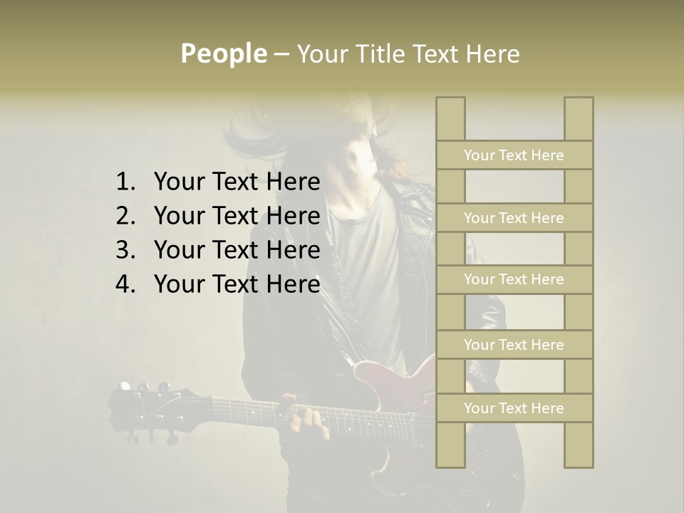 Country Grunge Wall PowerPoint Template