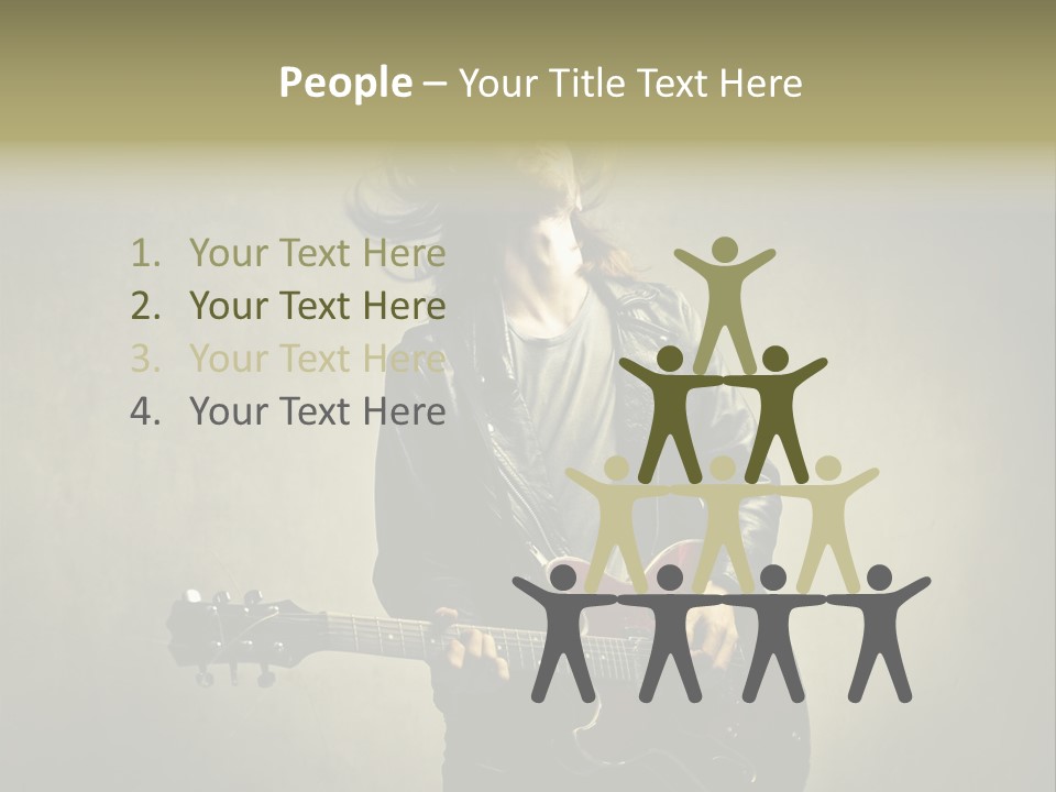 Country Grunge Wall PowerPoint Template
