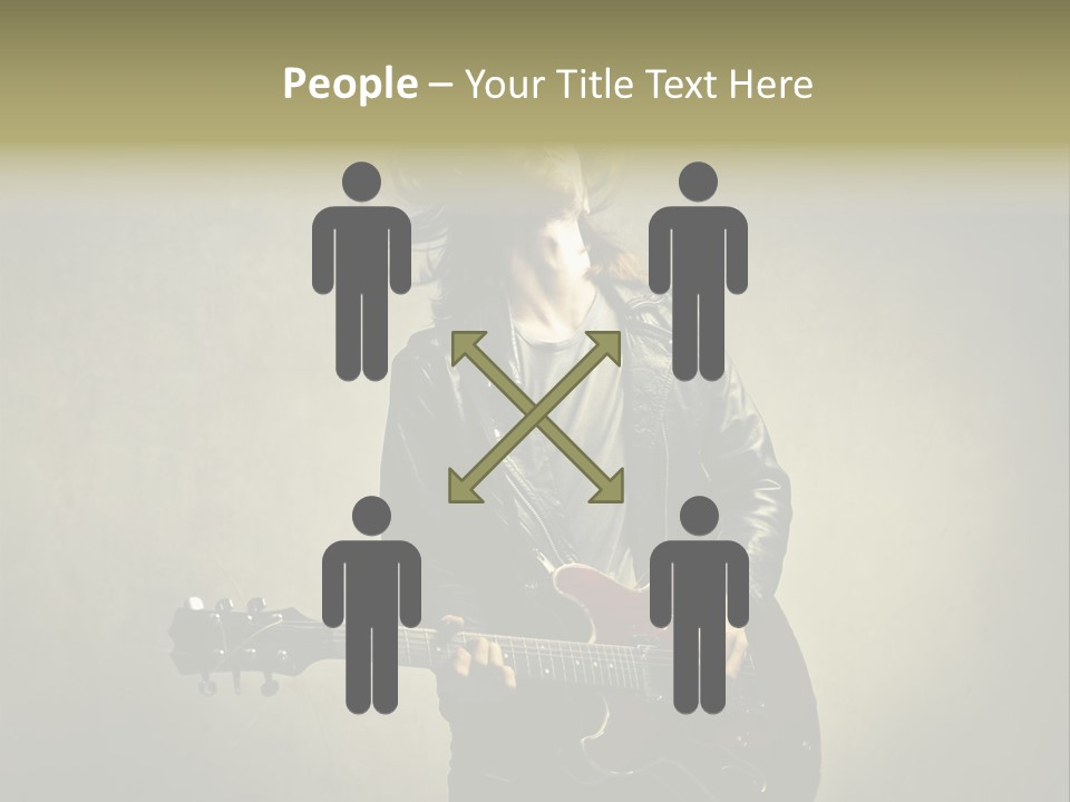 Country Grunge Wall PowerPoint Template