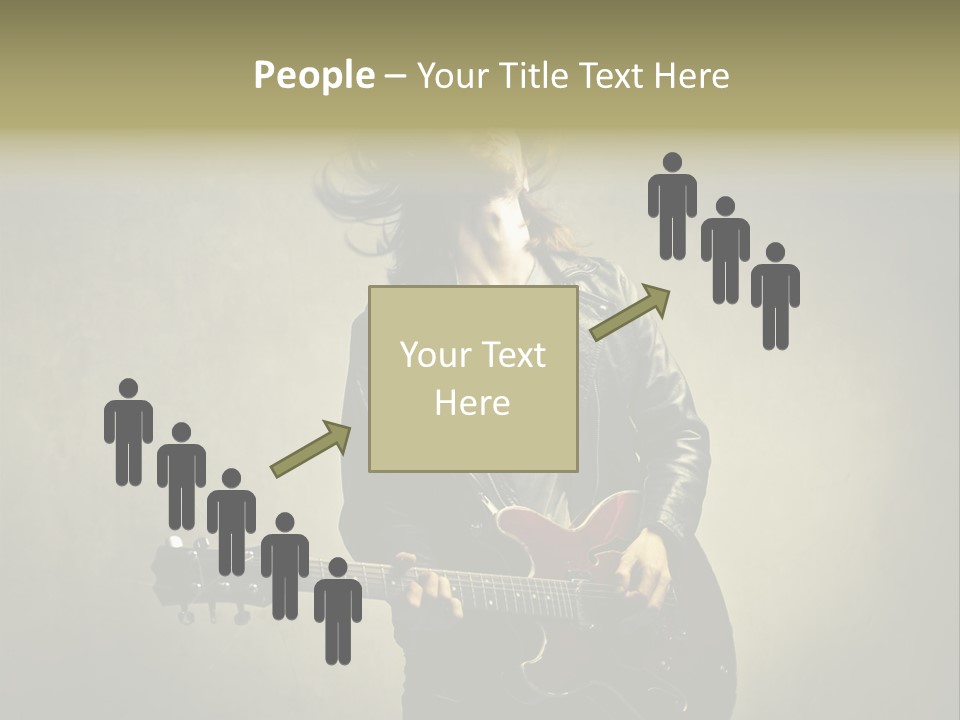 Country Grunge Wall PowerPoint Template