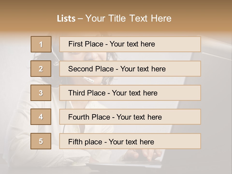 Switchboard Nose Service PowerPoint Template