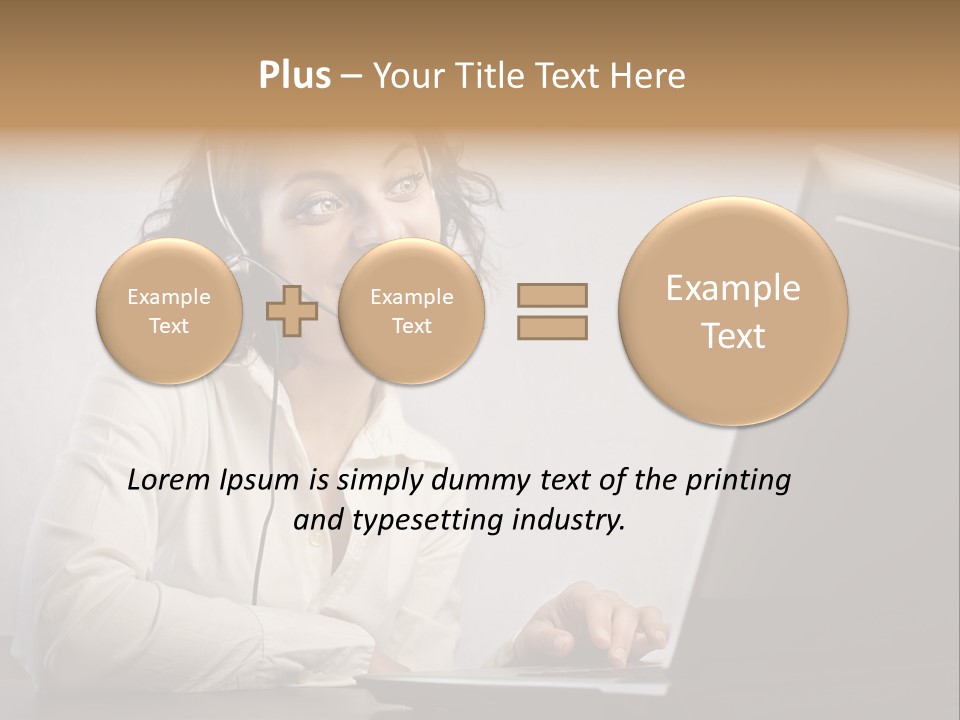 Switchboard Nose Service PowerPoint Template