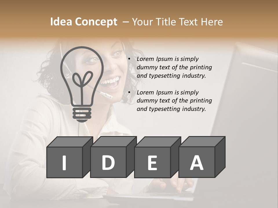 Switchboard Nose Service PowerPoint Template