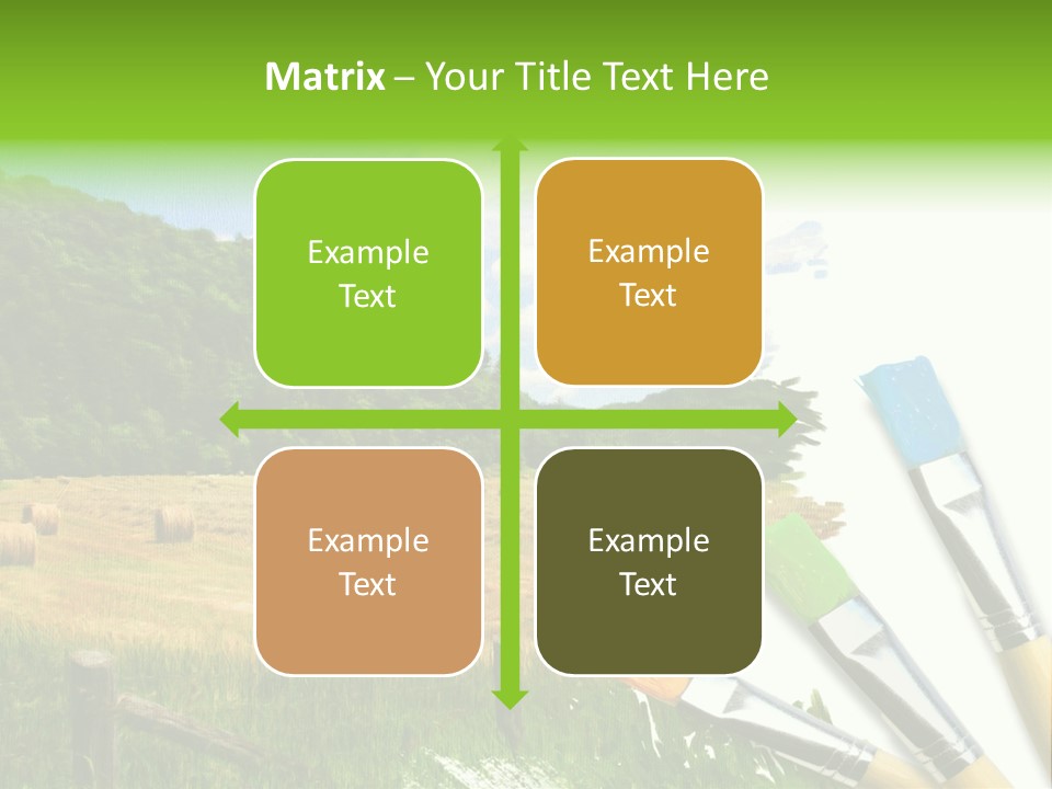 Paint Imagination Imagine PowerPoint Template