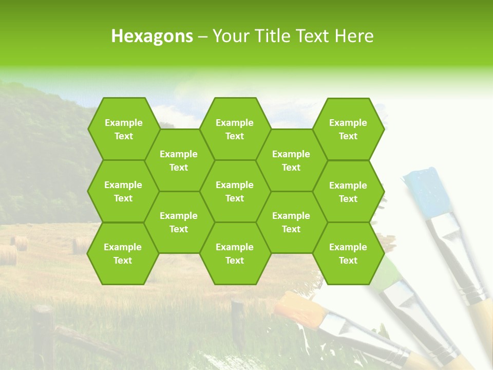 Paint Imagination Imagine PowerPoint Template