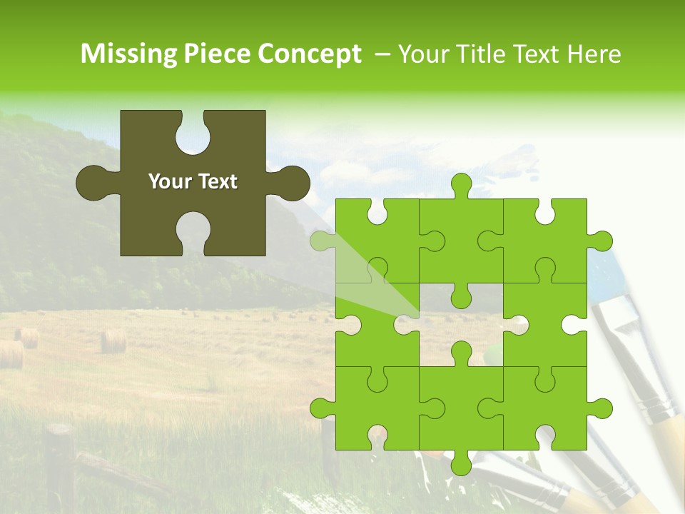 Paint Imagination Imagine PowerPoint Template