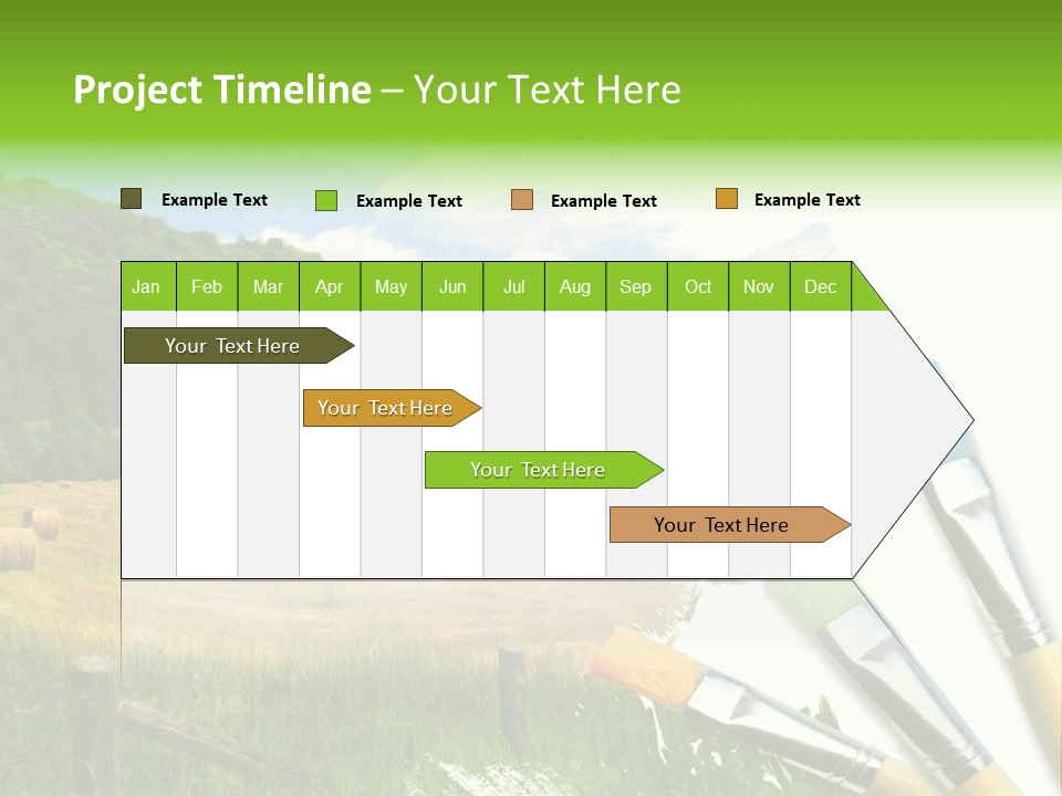 Paint Imagination Imagine PowerPoint Template