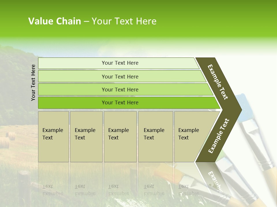 Paint Imagination Imagine PowerPoint Template