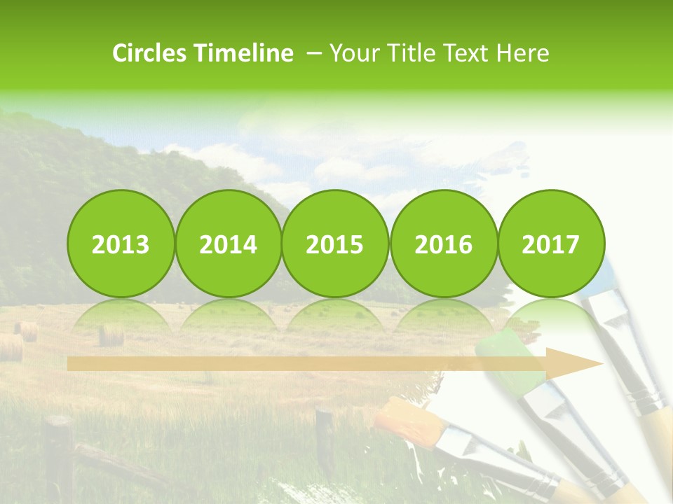 Paint Imagination Imagine PowerPoint Template