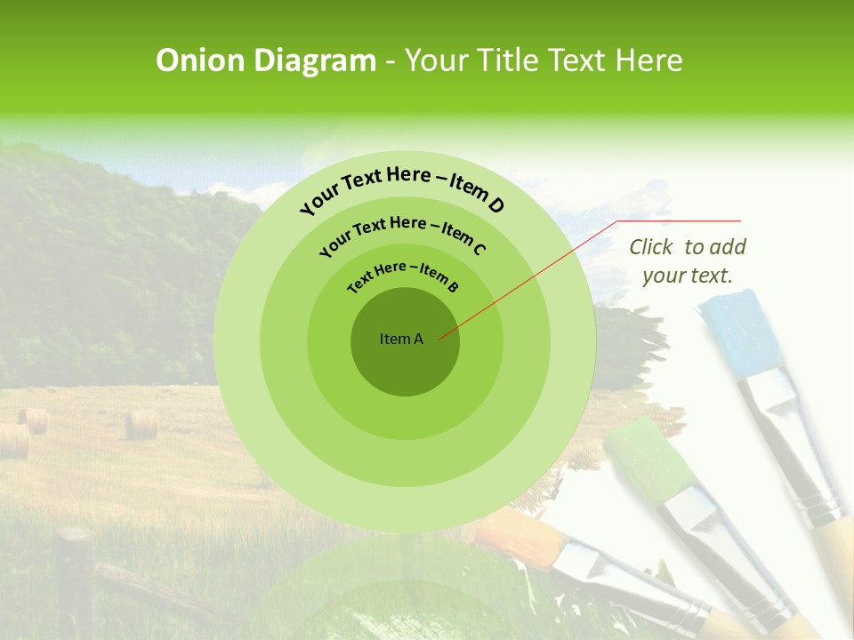 Paint Imagination Imagine PowerPoint Template