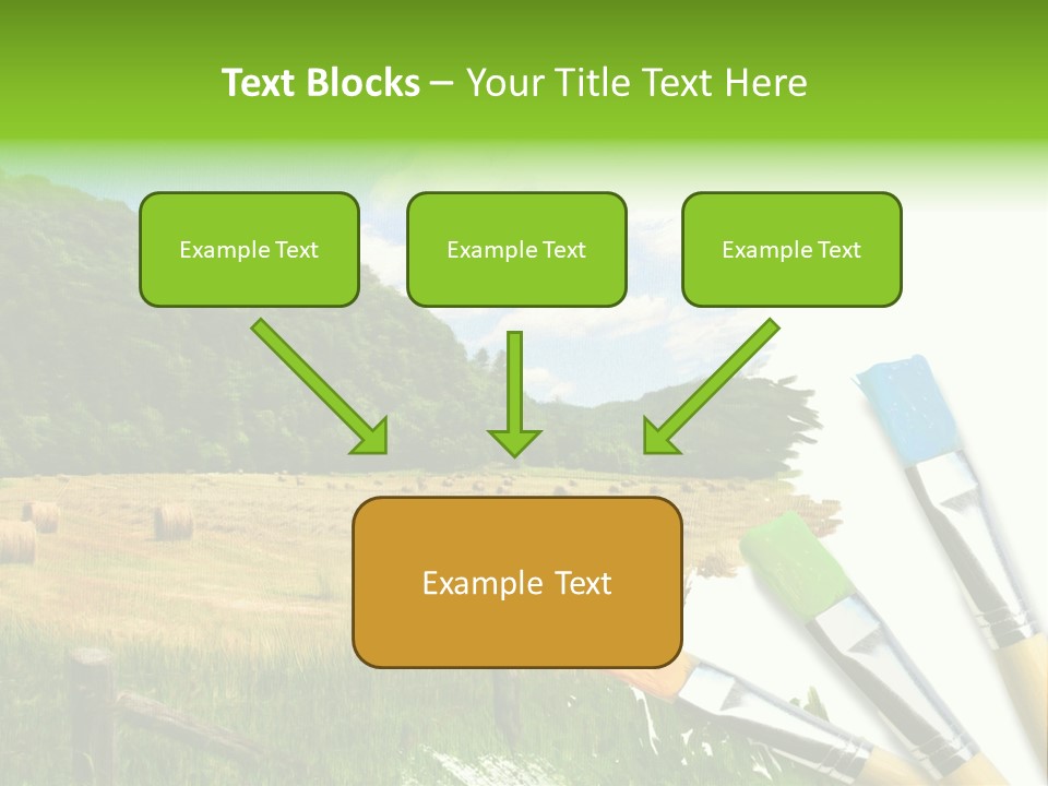 Paint Imagination Imagine PowerPoint Template