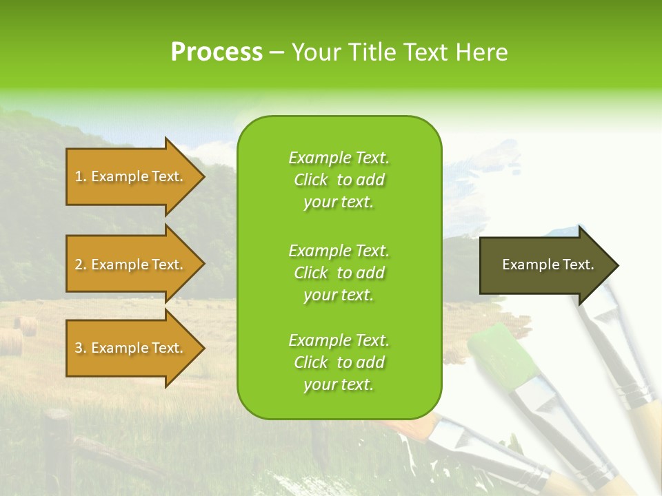 Paint Imagination Imagine PowerPoint Template