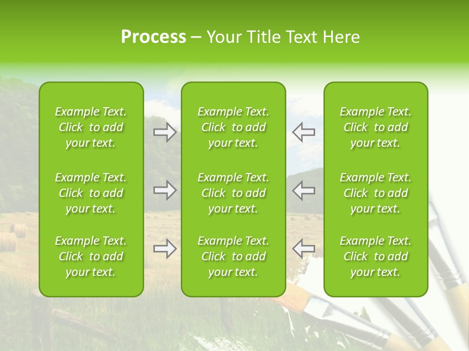 Paint Imagination Imagine PowerPoint Template