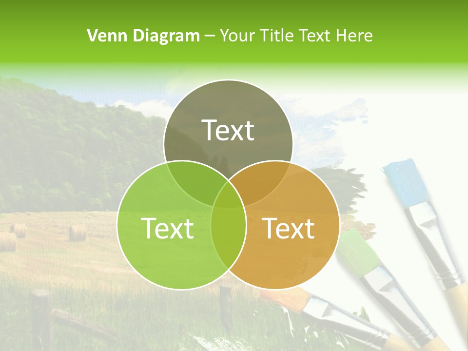 Paint Imagination Imagine PowerPoint Template