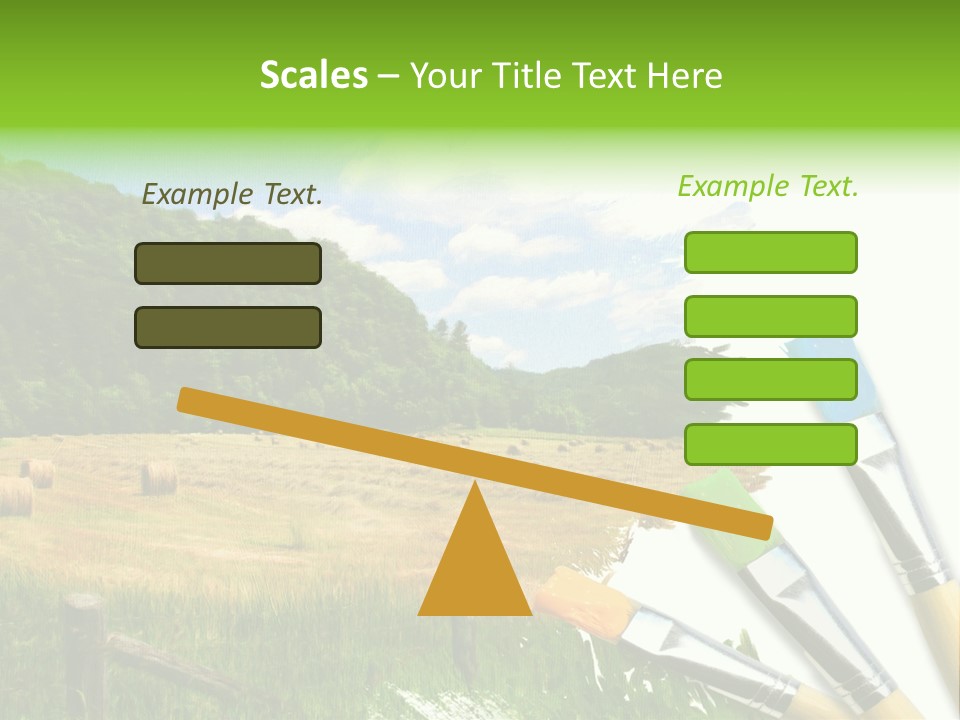 Paint Imagination Imagine PowerPoint Template