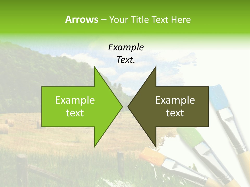 Paint Imagination Imagine PowerPoint Template